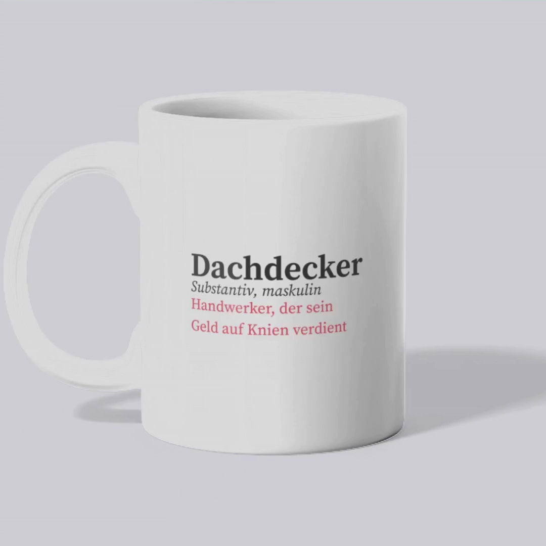 Dachdecker Becher